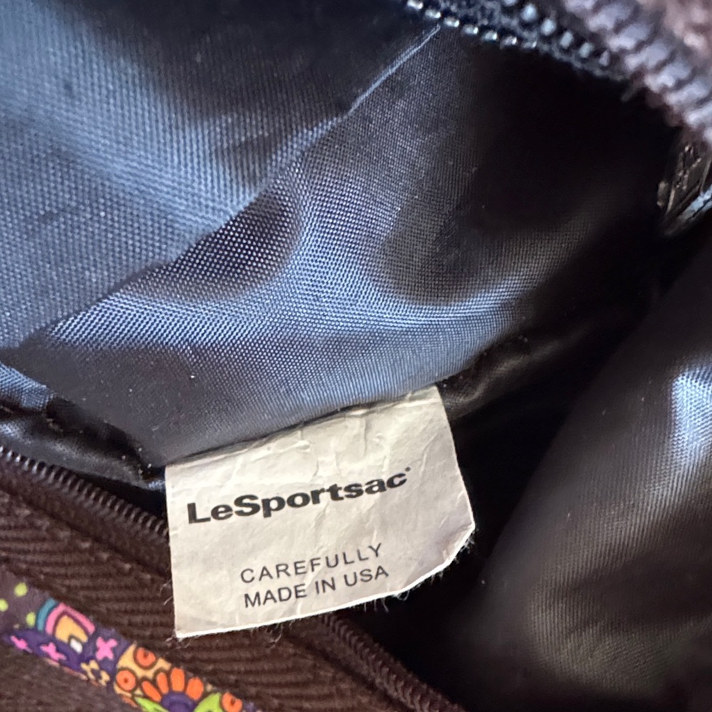 LeSportsac multicolored crossbag - Picture 5 of 8